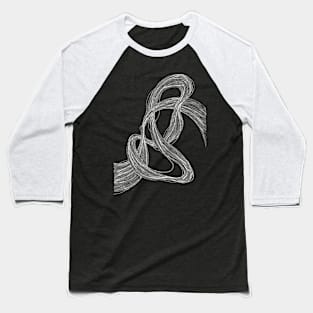 A - abstraction line art Baseball T-Shirt